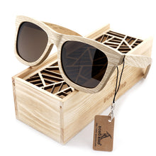 Bamboo Sunglasses Square Piltor In Gift Box - Smart Pets Nation