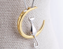 Cat Moon Necklace Pendant - Smart Pets Nation