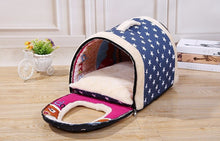 Travel Pet Bed Bag With Mat Fordable Cat & Dog House - Smart Pets Nation