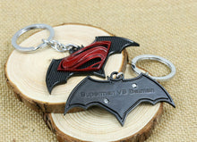 Batman & Super Main Black Metal Keychain - Smart Pets Nation