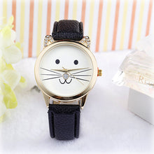 Cats Face Leather Watch - Smart Pets Nation