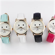 Cats Face Leather Watch - Smart Pets Nation