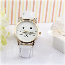 Cats Face Leather Watch - Smart Pets Nation