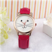 Cats Face Leather Watch - Smart Pets Nation