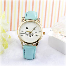 Cats Face Leather Watch - Smart Pets Nation