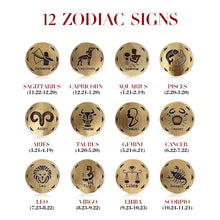 12 Zodiac Signs Handmade Punk Leather Bracelet - Smart Pets Nation