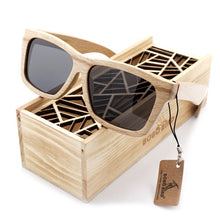 Bamboo Sunglasses Square Piltor In Gift Box - Smart Pets Nation