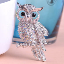 Big Owl Brooches For Wedding Bouquet Hijab Scarf Pin - Smart Pets Nation