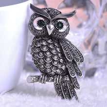 Big Owl Brooches For Wedding Bouquet Hijab Scarf Pin - Smart Pets Nation