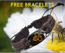 Lovely Bee Handmade Leather Bracelet - Smart Pets Nation