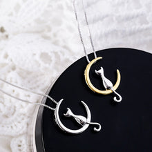 Cat Moon Necklace Pendant - Smart Pets Nation