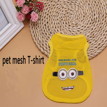 Minions Pet Dog Clothes Vest T shirt & Hoodies - Smart Pets Nation