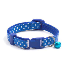 Polka Dot Print Collar Adjustable Pet Neck Chain With Bell - Smart Pets Nation