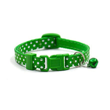 Polka Dot Print Collar Adjustable Pet Neck Chain With Bell - Smart Pets Nation