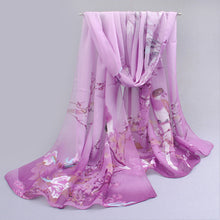 Scarf Thin Chiffon Silk Scarf Spring & Autumn - Smart Pets Nation