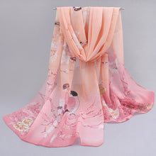 Scarf Thin Chiffon Silk Scarf Spring & Autumn - Smart Pets Nation