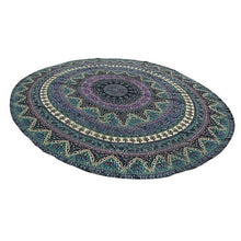 Fire Peacock Mandala 150cm Bedding Round Beach Scarf - Smart Pets Nation