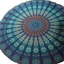 Fire Peacock Mandala 150cm Bedding Round Beach Scarf - Smart Pets Nation