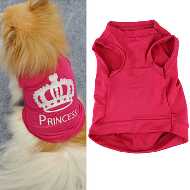 Red Princess T-shirt for Small Pets - Smart Pets Nation