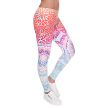 Legging Aztec Round Ombre Printing leggins Slim High Waist - Smart Pets Nation