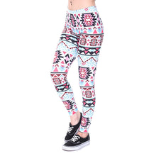 Legging Aztec Round Ombre Printing leggins Slim High Waist - Smart Pets Nation