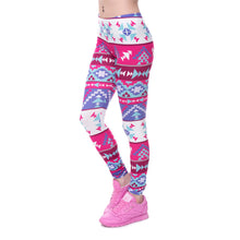 Legging Aztec Round Ombre Printing leggins Slim High Waist - Smart Pets Nation